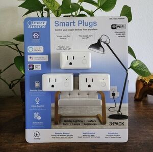 Feit Electric Smart Plugs 3-Pack NWT